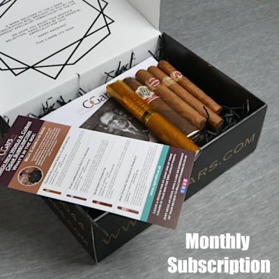Monthly NEW WORLD & CUBAN CIGAR Subscription