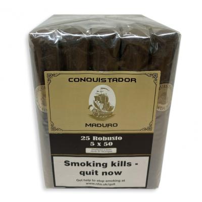 Conquistador Robusto Maduro Cigar - Bundle of 25