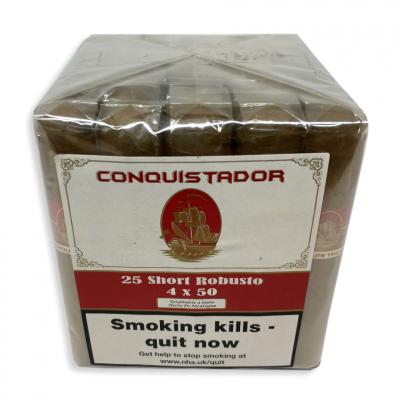Conquistador Short Robusto Cigar - Bundle of 25