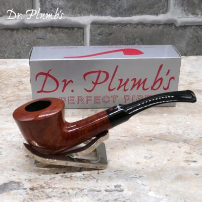 Dr Plumb Original Metal Filter Fishtail Briar Pipe (DP406)