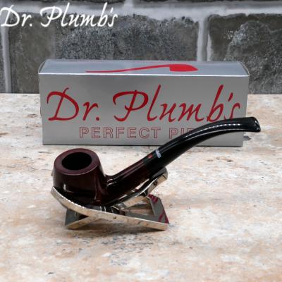Dr Plumb Lightweight Metal Filter Fishtail Briar Pipe (DP433)