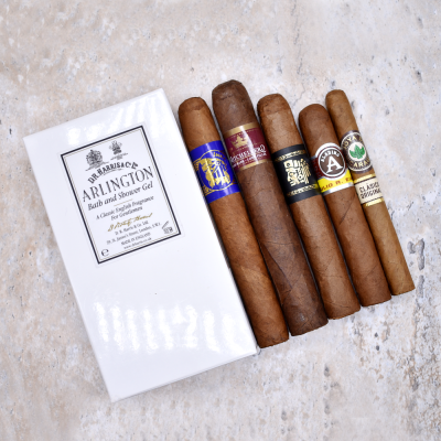 Fathers Day Gift - Cigars & D R Harris & Co Ltd Arlington Bath & Shower Gel