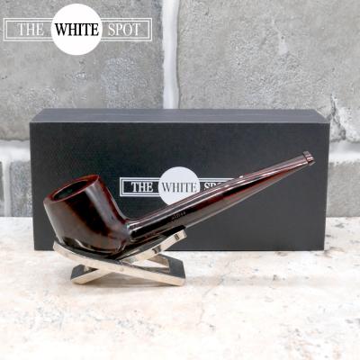 Alfred Dunhill - The White Spot Chestnut 4110 Group 4 Liverpool Fishtail Pipe (DUN204)