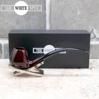 Alfred Dunhill - The White Spot Bruyere 4333 Group 4 Bent Brandy Pipe (DUN275)