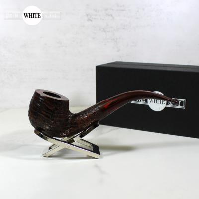 Alfred Dunhill - The White Spot Cumberland 4102 Group 4 Bent Pipe (DUN587)