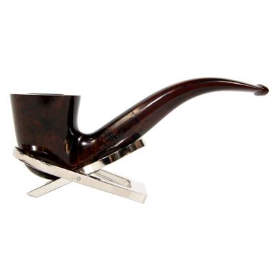 Alfred Dunhill - The White Spot Chestnut 4114 Group 4 Bent Dublin Pipe (DUN60)