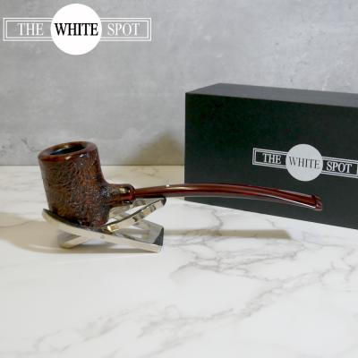 Alfred Dunhill - The White Spot Cumberland 4145 Group 4 Don Fishtail Pipe (DUN799)