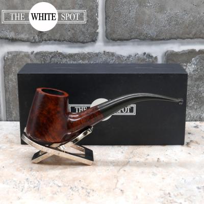 Alfred Dunhill - The White Spot Amber Root 5133 Group 5 Bent Brandy Pipe (DUN847)