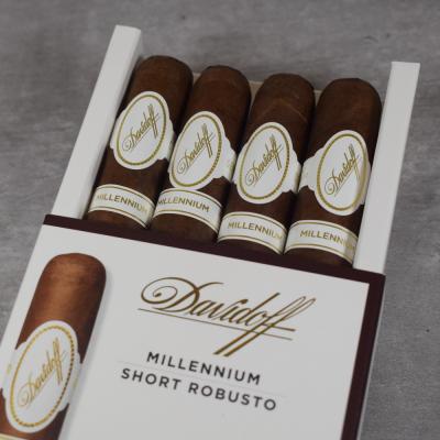 Davidoff Millennium Short Robusto Cigar - Pack of 4 (End of Line)