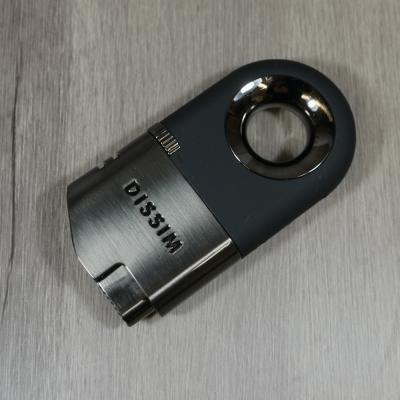 Dissim - Inverted Dual Torch Windproof Lighter - Black