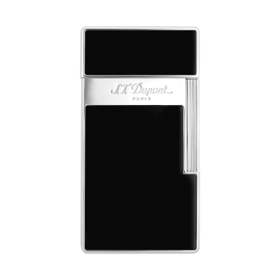 ST Dupont Lighter - Biggy - Chrome & Black