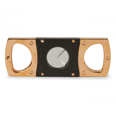Elie Bleu Double Blade Cigar Cutter - Satin Two-Tone
