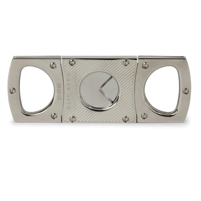 Elie Bleu Double Blade Cigar Cutter - Stainless Steel Lined