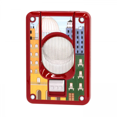 Elie Bleu Casa Cubana Cigar Cutter - Red