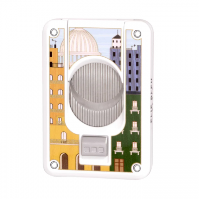 Elie Bleu Casa Cubana Cigar Cutter - White
