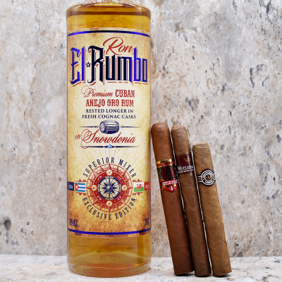 Ron El Rumbo Premium Cuban Anejo Oro Rum + Cigar Pairing