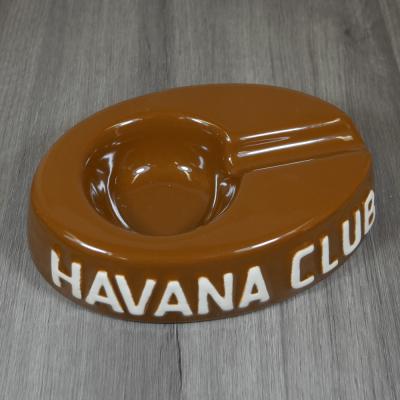 Havana Club Collection Ashtray - Egoista Single Cigar Ashtray - Havana Brown
