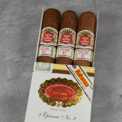 Hoyo de Monterrey Epicure No. 2 Cigar - Pack of 3