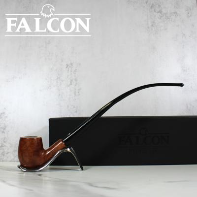 Falcon Coolway 81 Brown Churchwarden 6mm Filter Fishtail Pipe (FAL255)