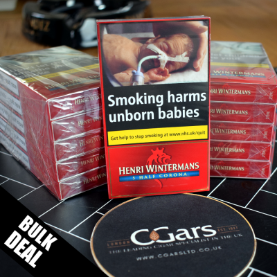 Henri Wintermans Half Corona - 10 Packs of 5 cigars (Bundle Deal of 50 cigars)