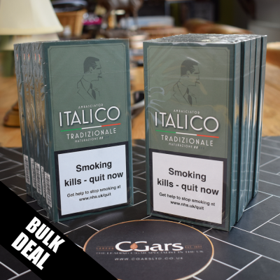 Italico Tradizionale Cigar - 10 Packs of 5 (50 Cigars)  Bundle Deal