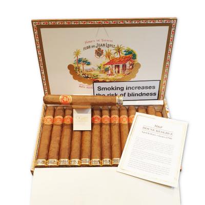 Juan Lopez Petit Corona Cigar (Vintage 2012 - Discontinued Line) - H & F House Reserve  - Box of 25