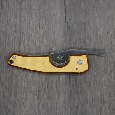Les Fines Lames Le Petit - The Cigar Pocket Knife - Anodised Series Yellow