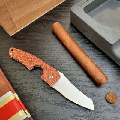 Les Fines Lames Le Petit - The Cigar Pocket Knife - Art Series - Seigaha