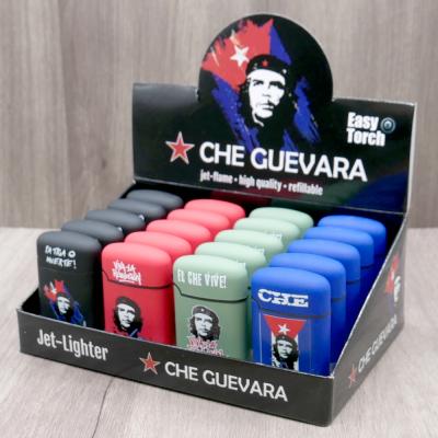 Easy Torch Rubber Che Design Jet Flame Lighter - Lucky Dip Colour