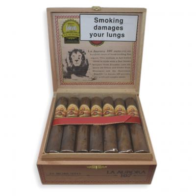 La Aurora 107 Robusto Cigar - Box of 21
