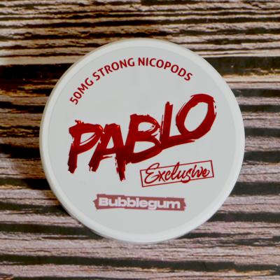 Pablo Nicopods 50mg Nicotine Pouches - Bubblegum - 1 Tin