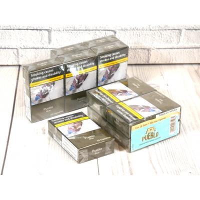 Pueblo Additive Free Cigarettes - Blue - 10 x Packs of 20 (200)
