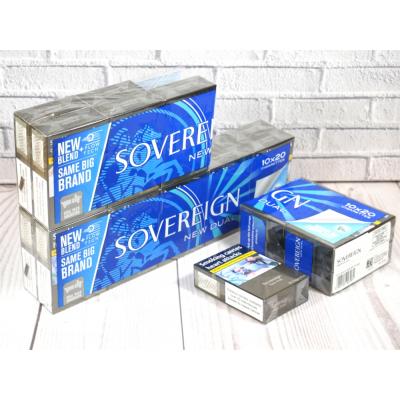 Sovereign Dual Kingsize - 20 packs of 20 cigarettes (400)