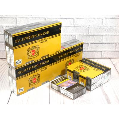 Superkings Original Black - 20 packs of 20 cigarettes (400)
