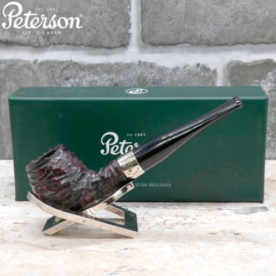 Peterson Donegal Rocky 87 Fishtail Nickel Mounted Pipe (PE2424)