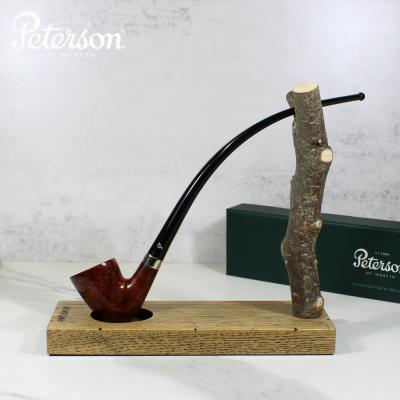 Peterson Churchwarden D15 Smooth Nickel Mounted Fishtail Pipe (PEC233)