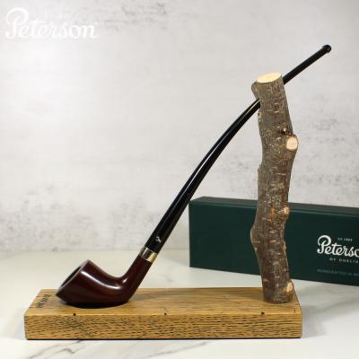 Peterson Churchwarden D6 Smooth Nickel Mounted Fishtail Pipe (PEC237)