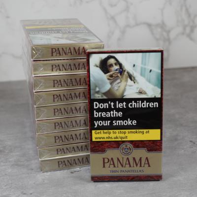 Panama Thin Panatella Cigars - 10 Packs of 6 (60 Cigars)