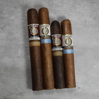 Alec Bradley Project 40 Selection Sampler - 4 Cigars