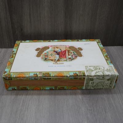 Empty Romeo y Julieta Vintage Perfectos Cigar Box - 1986