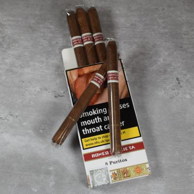 Romeo y Julieta Puritos - 1 x Pack of 5 Cigars