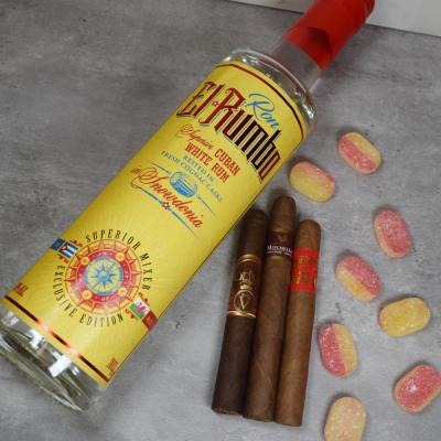 A Sweet Gift Sampler - Cigar + Ron El Rumbo Cuban White Rum Pairing
