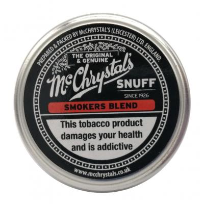 McChrystals Smokers Blend (Formerly SNUFF) Snuff - Small Tin - 4.5g