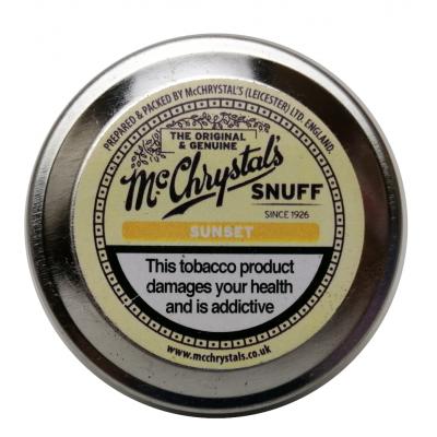 McChrystals Sunset (Formerly Apricot) Snuff - Mini Tin - 3.5g