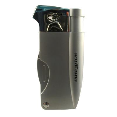 Silver Match Bayswater Pipe Lighter with Pipe Tool - Silver (SM2)