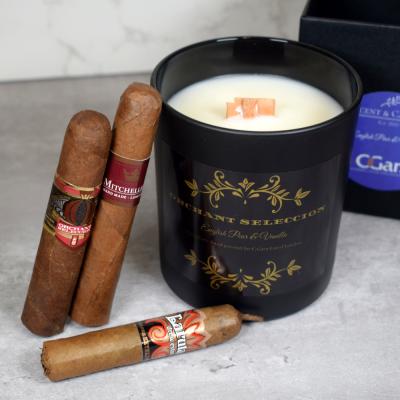 3 Cigars + Orchant Seleccion Soy Candle Sampler