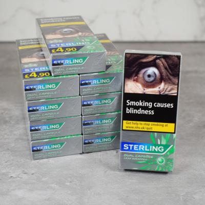 Sterling Dual Cigarillos - 10 Packs of 10 (100 Cigarillos)