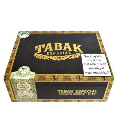 Empty Tabak Especial Robusto Oscuro Cigar Box