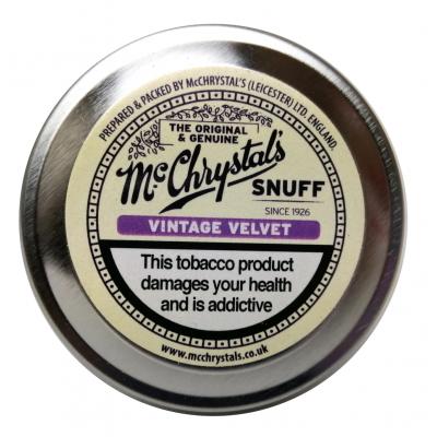 McChrystals Vintage Velvet (Formerly Violet) Snuff - Large Tin - 8.75g