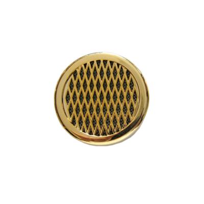 Bargain Round Humidifier - Gold - up to 25 cigars capacity